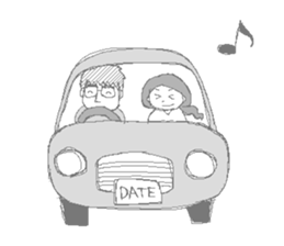 Daily life of the couple2 sticker #3671862