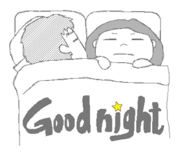 Daily life of the couple2 sticker #3671870