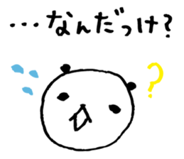 Every day of a panda23 sticker #3671874