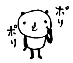 Every day of a panda23 sticker #3671906