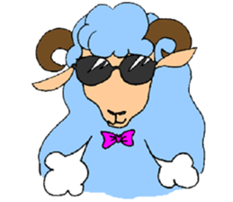 Sheep world sticker #3672964