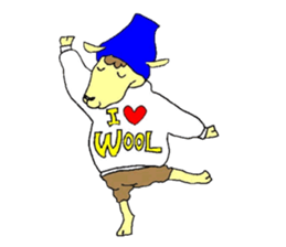 Sheep world sticker #3672980