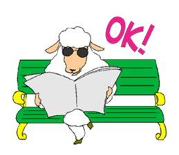 Sheep world sticker #3672984