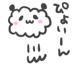 Mokomoko panda. sticker #3673072