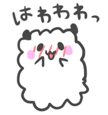 Mokomoko panda. sticker #3673085