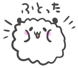 Mokomoko panda. sticker #3673091