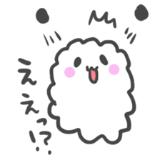 Mokomoko panda. sticker #3673092