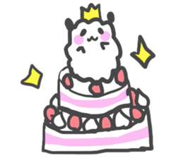 Mokomoko panda. sticker #3673096