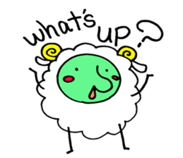 komame sheep sticker #3673124