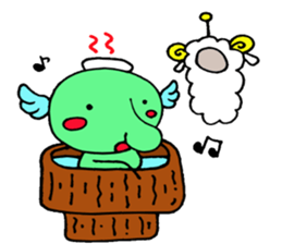 komame sheep sticker #3673131