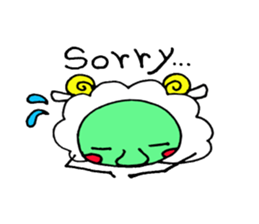 komame sheep sticker #3673134
