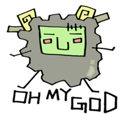 komame sheep sticker #3673142