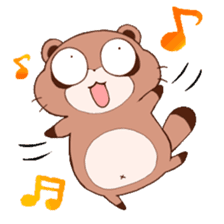 Tanuki(Raccoon dog) sticker sticker #3673232