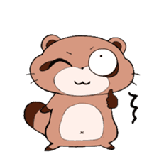 Tanuki(Raccoon dog) sticker sticker #3673243