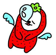 fairy pythoness of the strawberry sticker #3673761