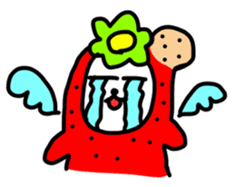 fairy pythoness of the strawberry sticker #3673784