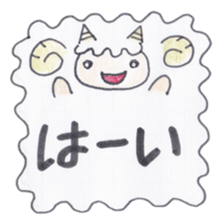 Animal messengers of large font sticker #3674023