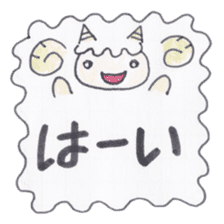 Animal messengers of large font sticker #3674023