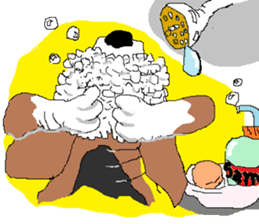 Very cute sisters of Basset Hound. sticker #3674529