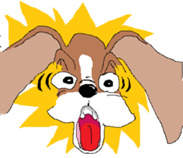 Very cute sisters of Basset Hound. sticker #3674534