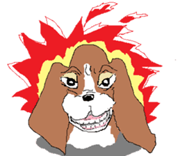 Very cute sisters of Basset Hound. sticker #3674536