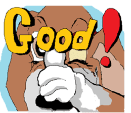 Very cute sisters of Basset Hound. sticker #3674545