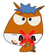 a daily life of waliking horse sticker #3675400