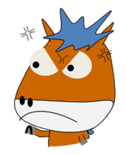 a daily life of waliking horse sticker #3675402