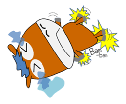 a daily life of waliking horse sticker #3675407