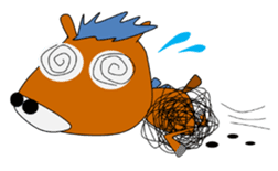 a daily life of waliking horse sticker #3675412