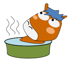 a daily life of waliking horse sticker #3675423