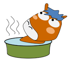 a daily life of waliking horse sticker #3675423