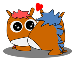 a daily life of waliking horse sticker #3675427