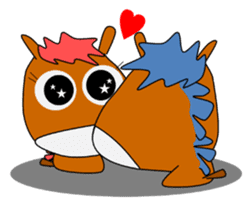 a daily life of waliking horse sticker #3675427