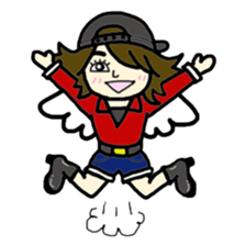 Fine girl "SAKU" sticker #3675566