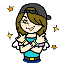 Fine girl "SAKU" sticker #3675569