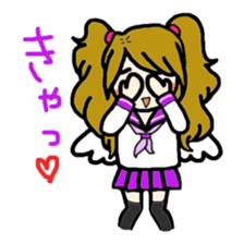 Fine girl "SAKU" sticker #3675570