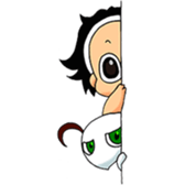 Mogi and Mimosa sticker #3677405