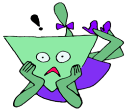 He is a chameleon who likes jewelries sticker #3677440