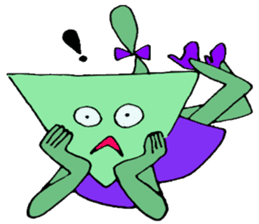 He is a chameleon who likes jewelries sticker #3677440