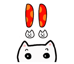 Cat Letters sticker #3678429