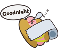 Ice cream and hot dog life sticker #3678643