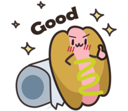 Ice cream and hot dog life sticker #3678655
