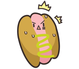 Ice cream and hot dog life sticker #3678659