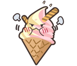 Ice cream and hot dog life sticker #3678670