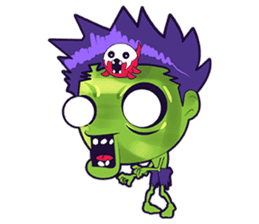 zombie boy sticker #3678676