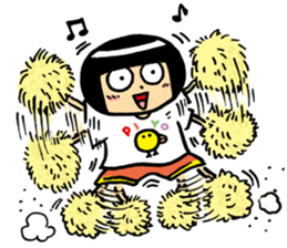 JAPANESE GIRL HAJIME sticker #3679815