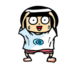 JAPANESE GIRL HAJIME sticker #3679826