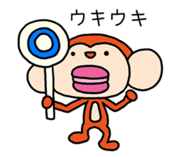 Because the monkey explains sticker #3680473