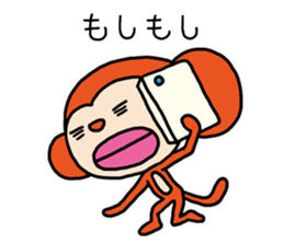 Because the monkey explains sticker #3680485